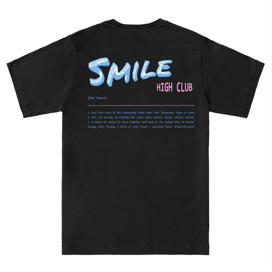 SMILE HIGH CLUB DEFINITION T-Shirt - Hun Sauce