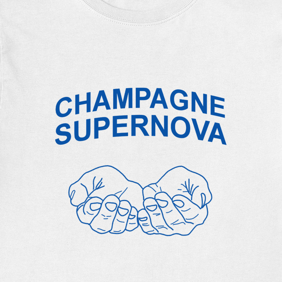 OASIS CHAMPAGNE SUPERNOVA T-Shirt, Comeback gig t-shirt for the new tour. Oasis merch
