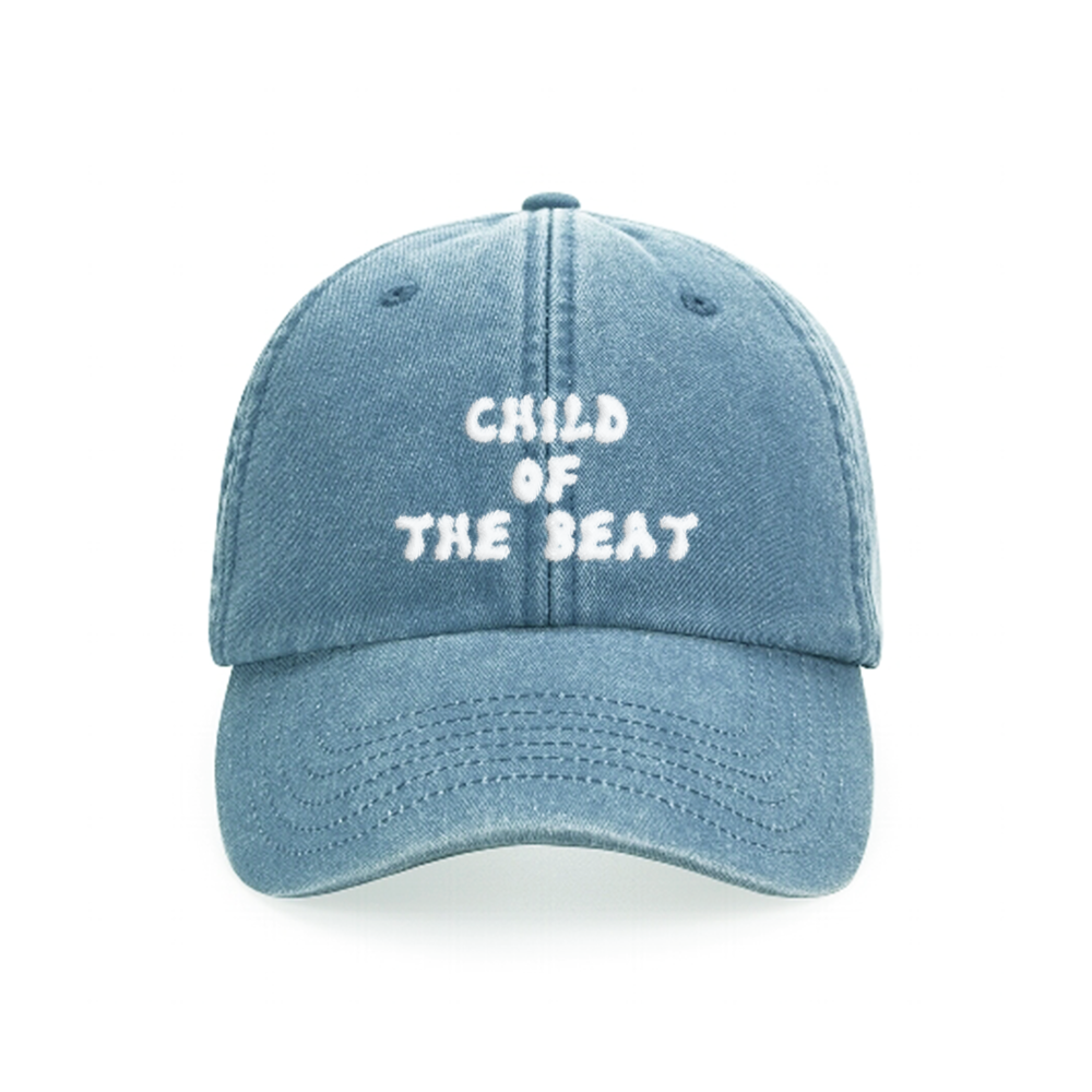 Human Traffic, CHILD OF THE BEAT Embroidery Cap, Hun Sauce, Streetwear brand