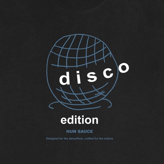 DISCO ED. Heavyweight T-Shirt | Discoball Graphic T-Shirt | Hun Sauce