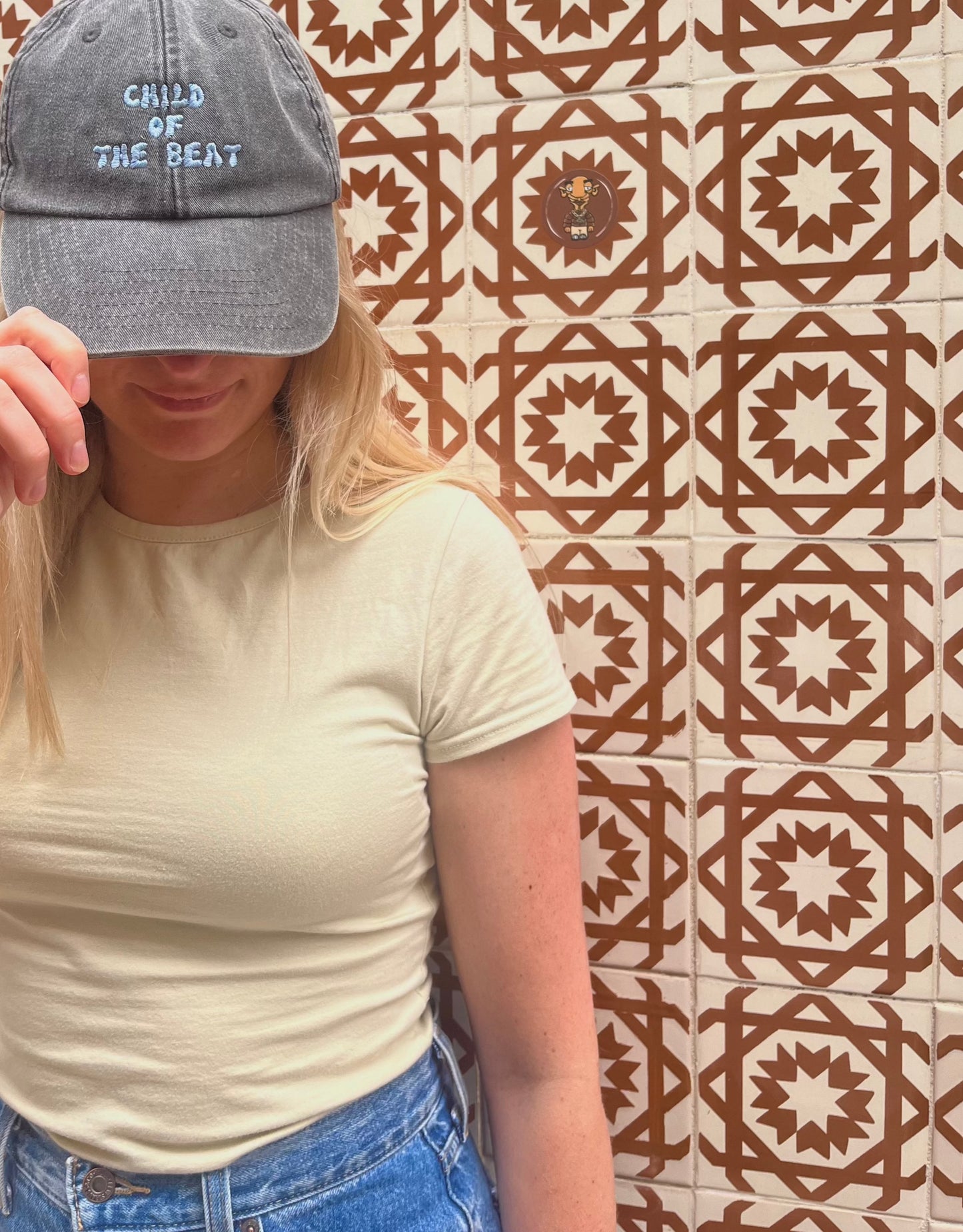 CHILD OF THE BEAT Embroidery Cap, in Lisbon
