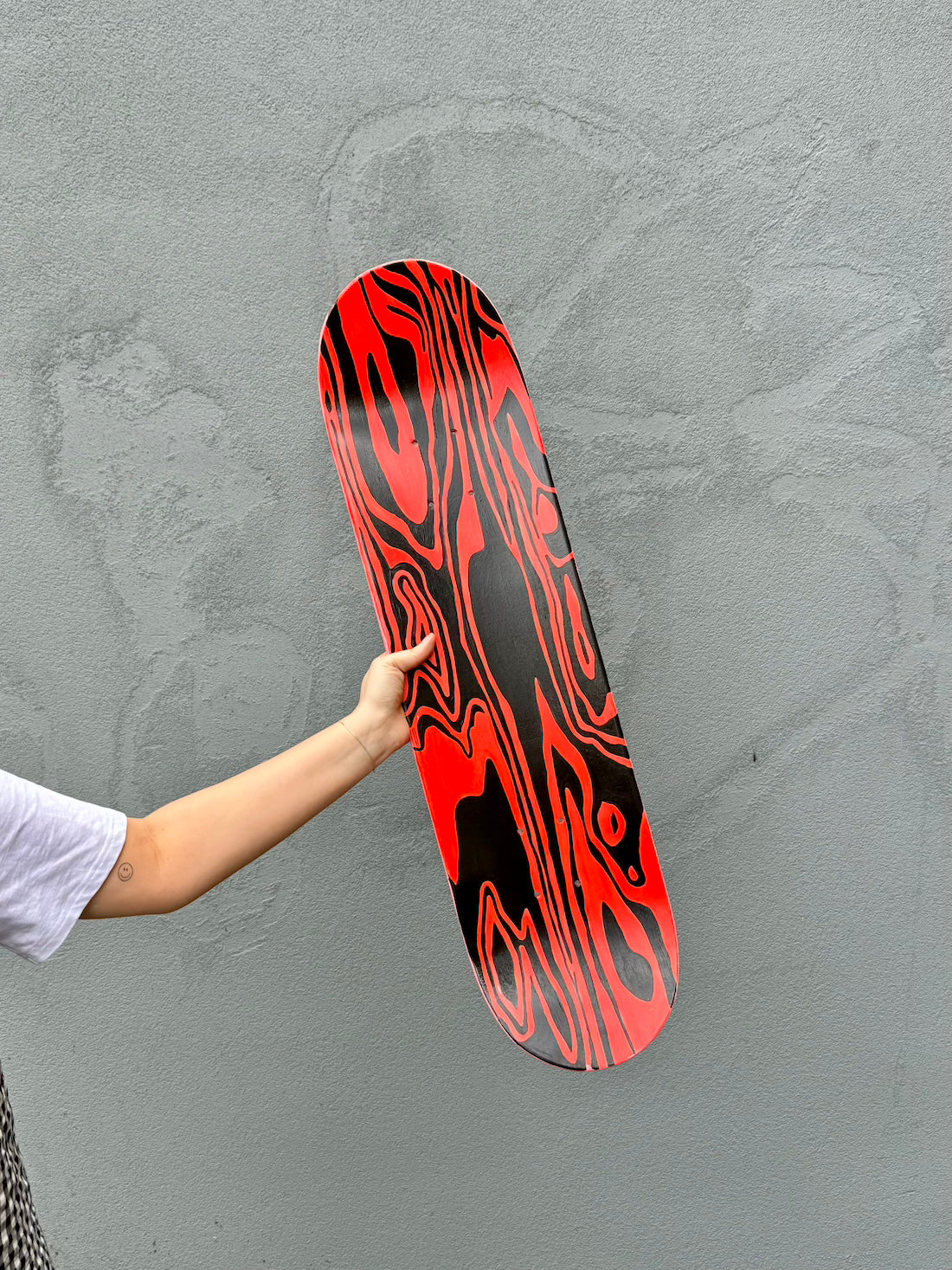 CHOOSE YOUR OWN PATTERN SKATEBOARD - Hand Painted Skate Deck