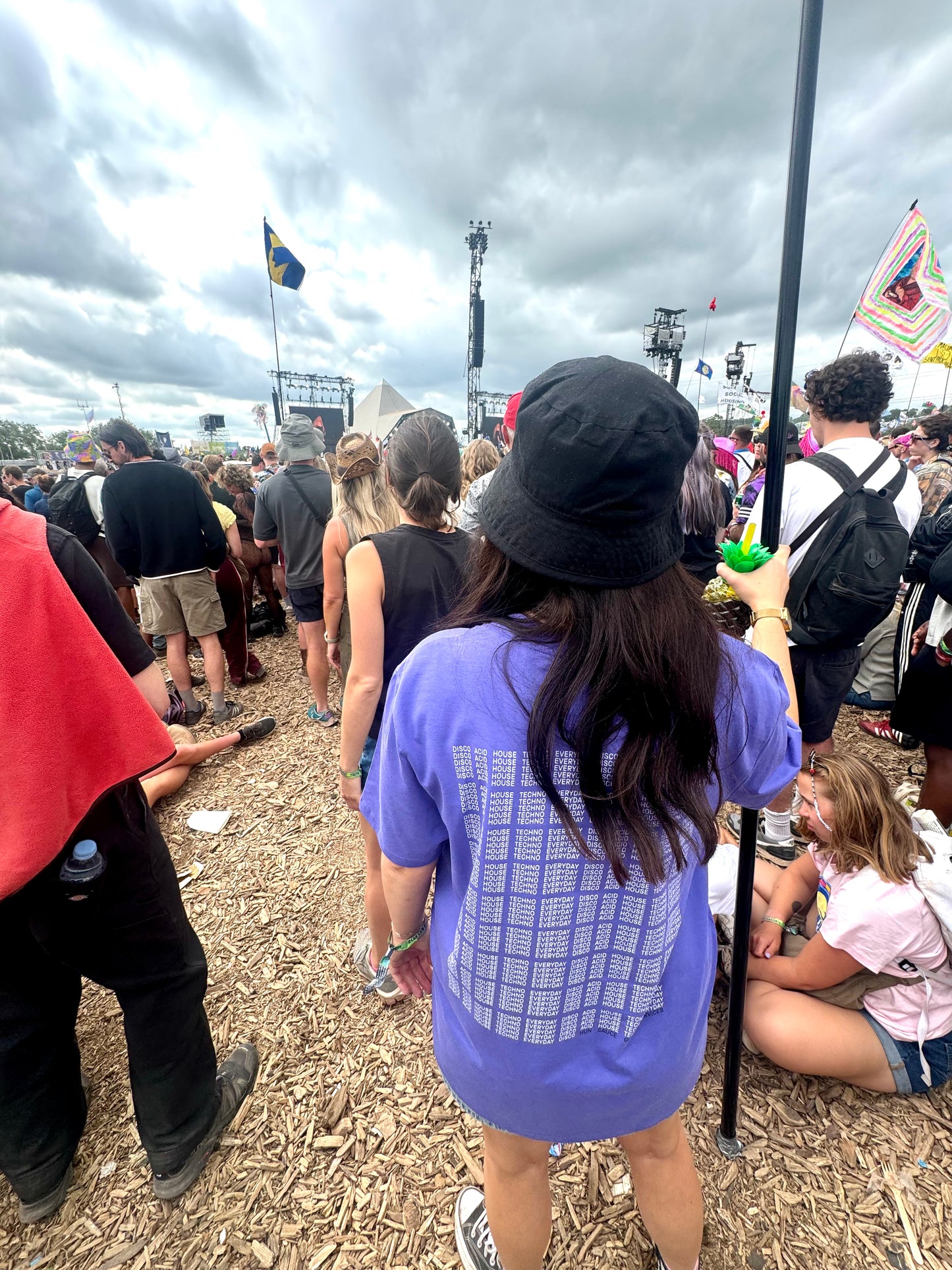 I'M NOT A DJ Lilac T-Shirt - Hun Sauce