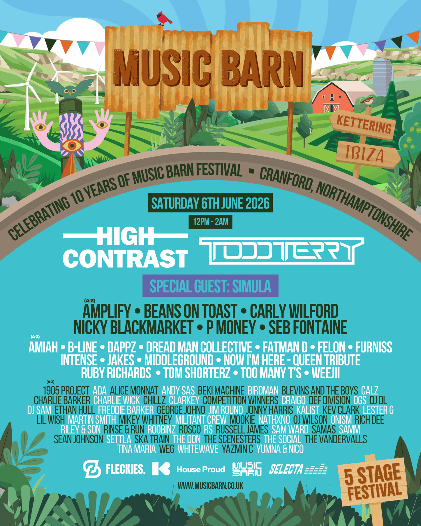 Music Barn Festival Offical Merch T-Shirt