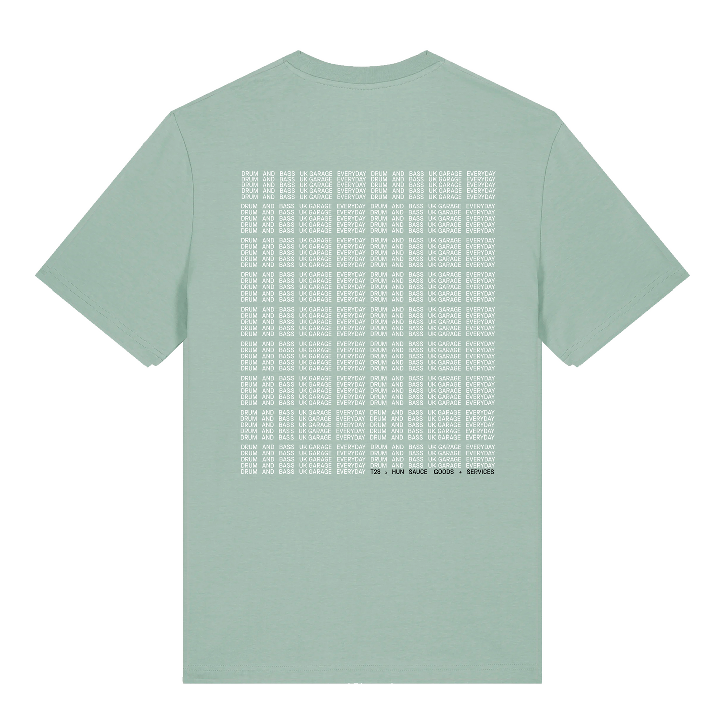 I'M NOT A DJ T-Shirt in mint - DnB - for UKG and garage fans - Hun Sauce