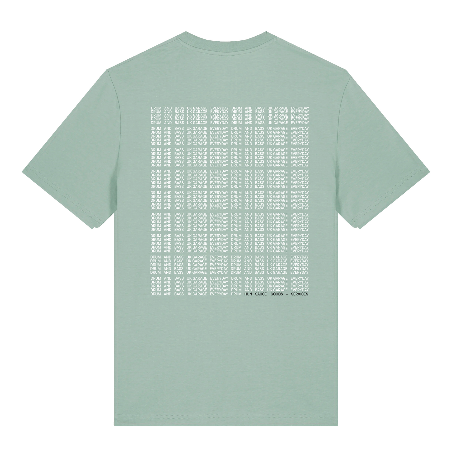 I'M NOT A DJ T-Shirt in mint - DnB - for UKG and garage fans - Hun Sauce