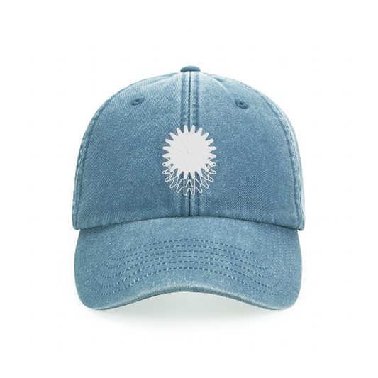 THE BEAT Embroidery Denim Cap - Hun Sauce - Streetwear Hat