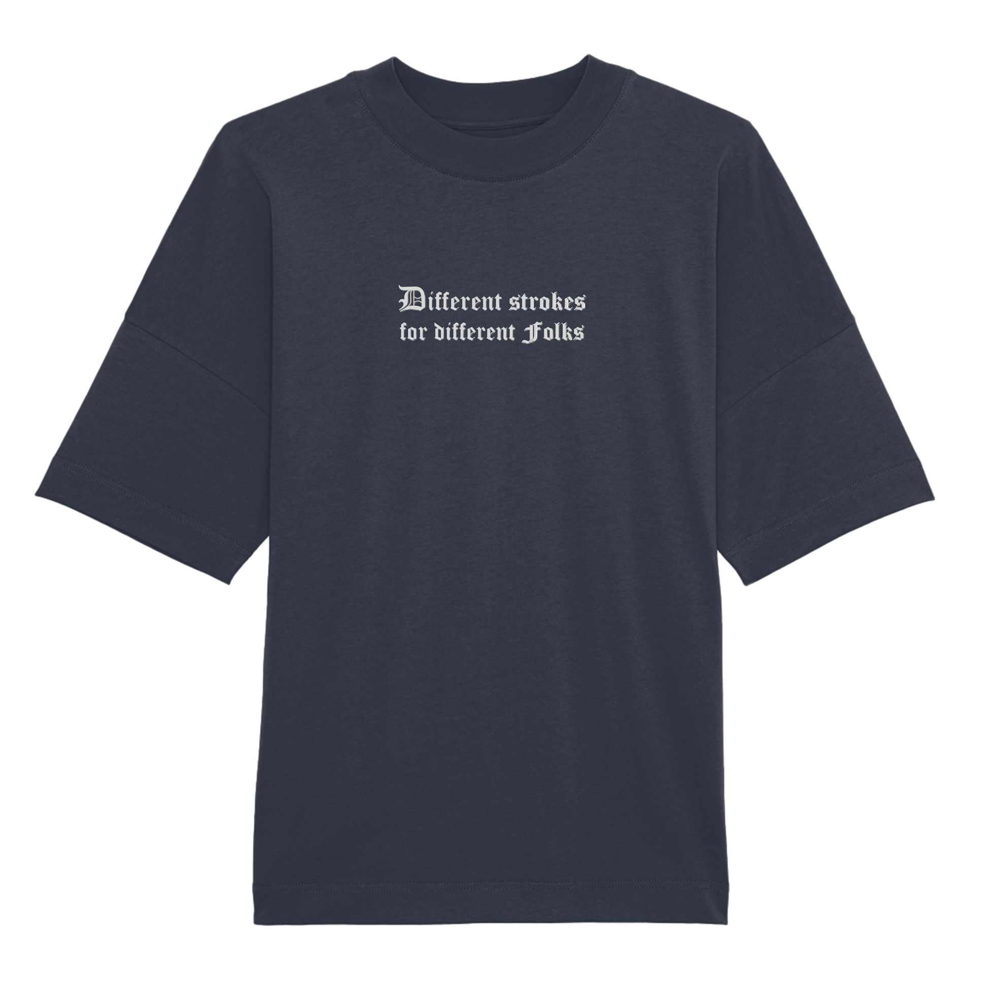DIFFERENT FOLKS Heavy Weight Drop Shoulder Oversized T-Shirt - Hun Sauce