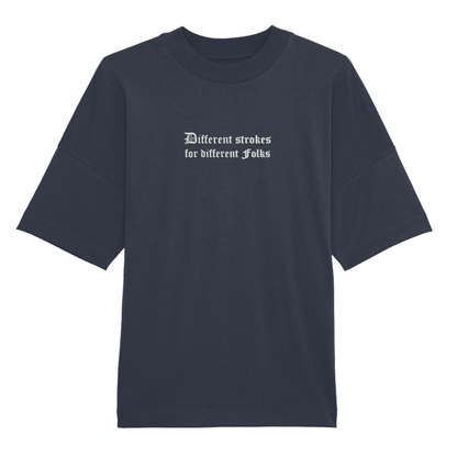 DIFFERENT FOLKS Heavy Weight Drop Shoulder Oversized T-Shirt - Hun Sauce