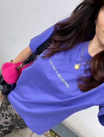 I'M NOT A DJ Lilac T-Shirt - Hun Sauce