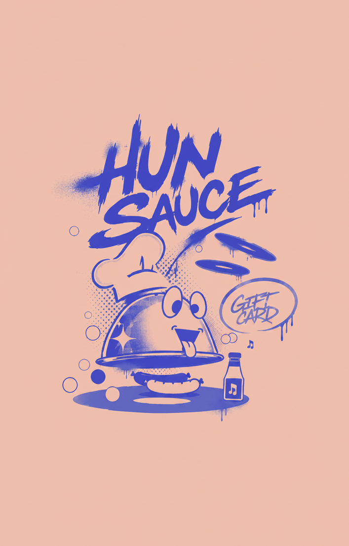 Hun Sauce site graphics