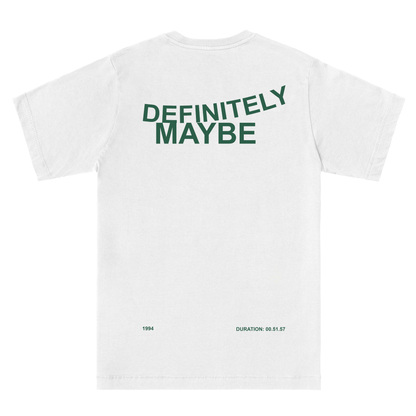DEFINITELY MAYBE T-Shirt Comeback gig t-shirt for the new tour. Oasis merch