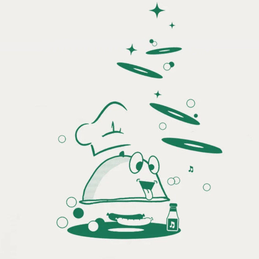 Chef de Party Illustration by Hun Sauce. Gift card