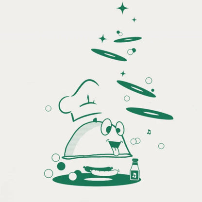 Chef de Party Illustration by Hun Sauce. Gift card