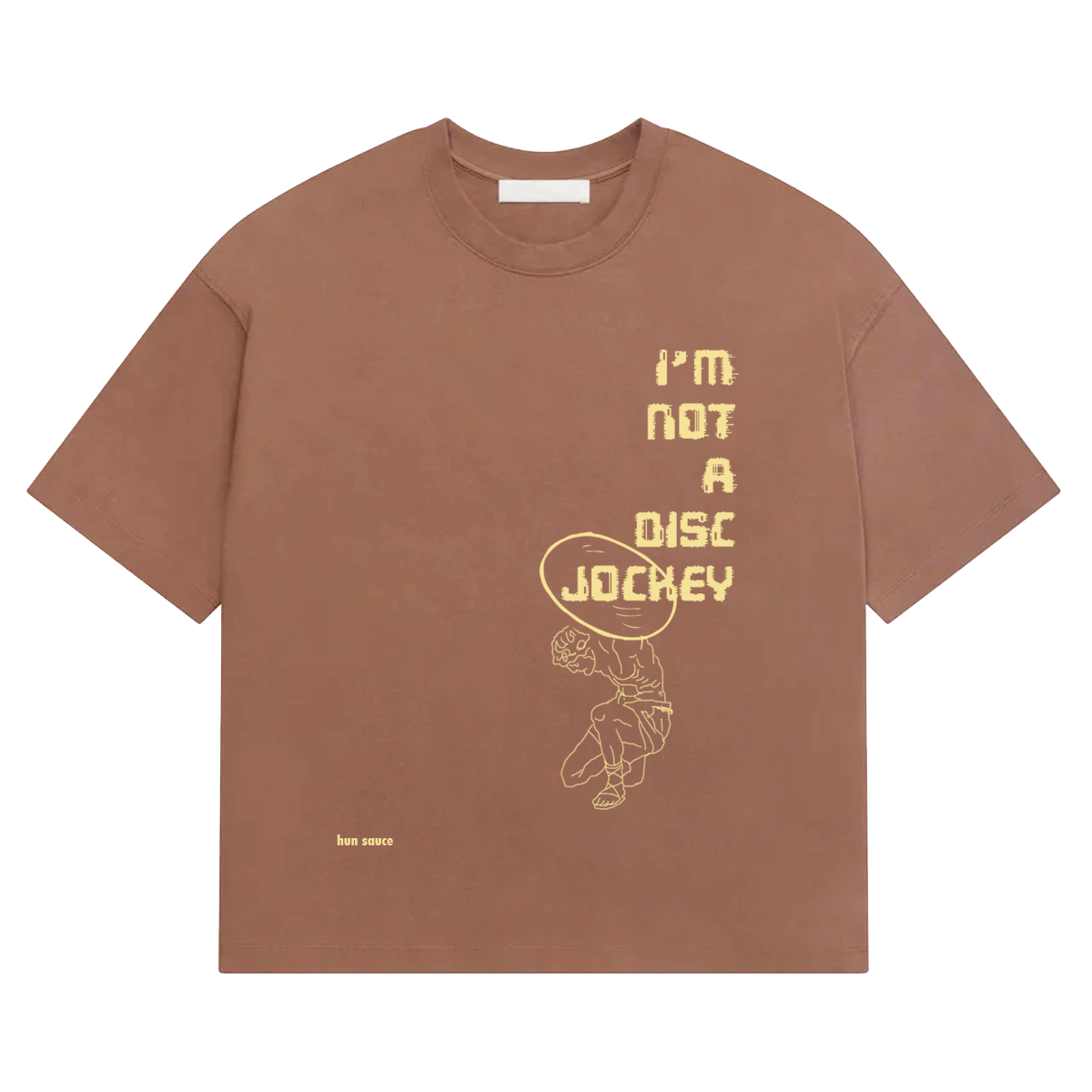 I'M NOT A DJ Heavyweight T-Shirt, Rave Streetwear, DJ T-Shirt By Hun Sauce.