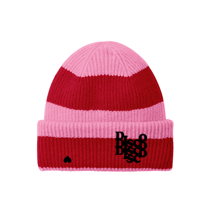 DISCO HEART Beanie, Disco Fans, Festival Cosy Unisex Hat by Hun Sauce