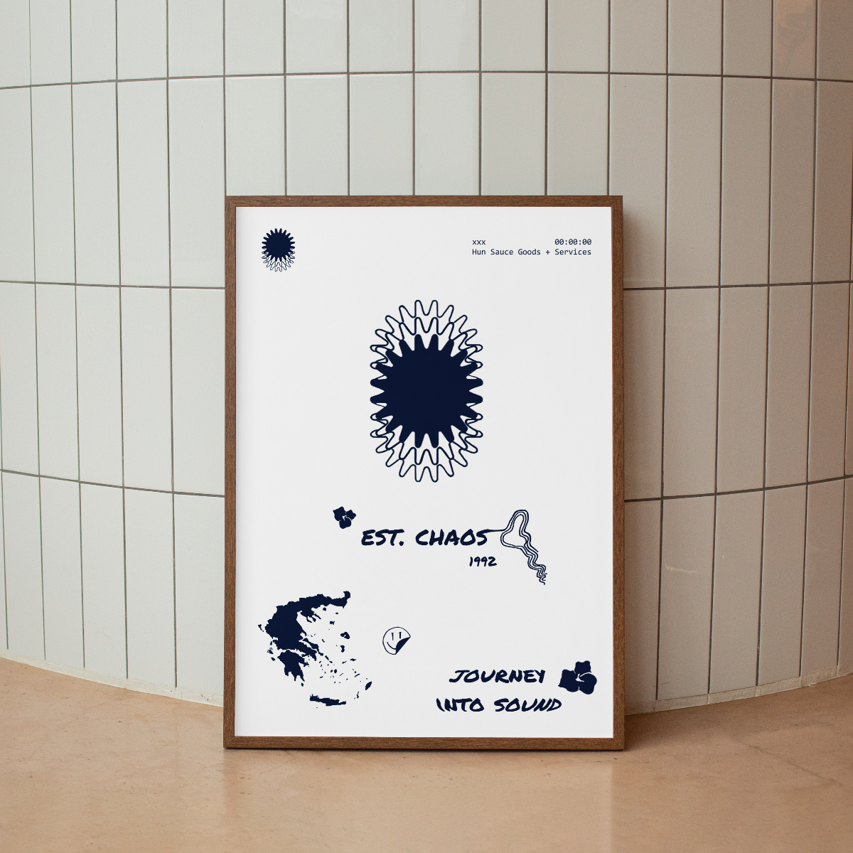 DOODLE Poster Art Print - Hun Sauce