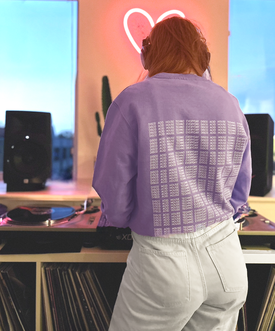 I'M NOT A DJ Sweatshirt - Hun Sauce