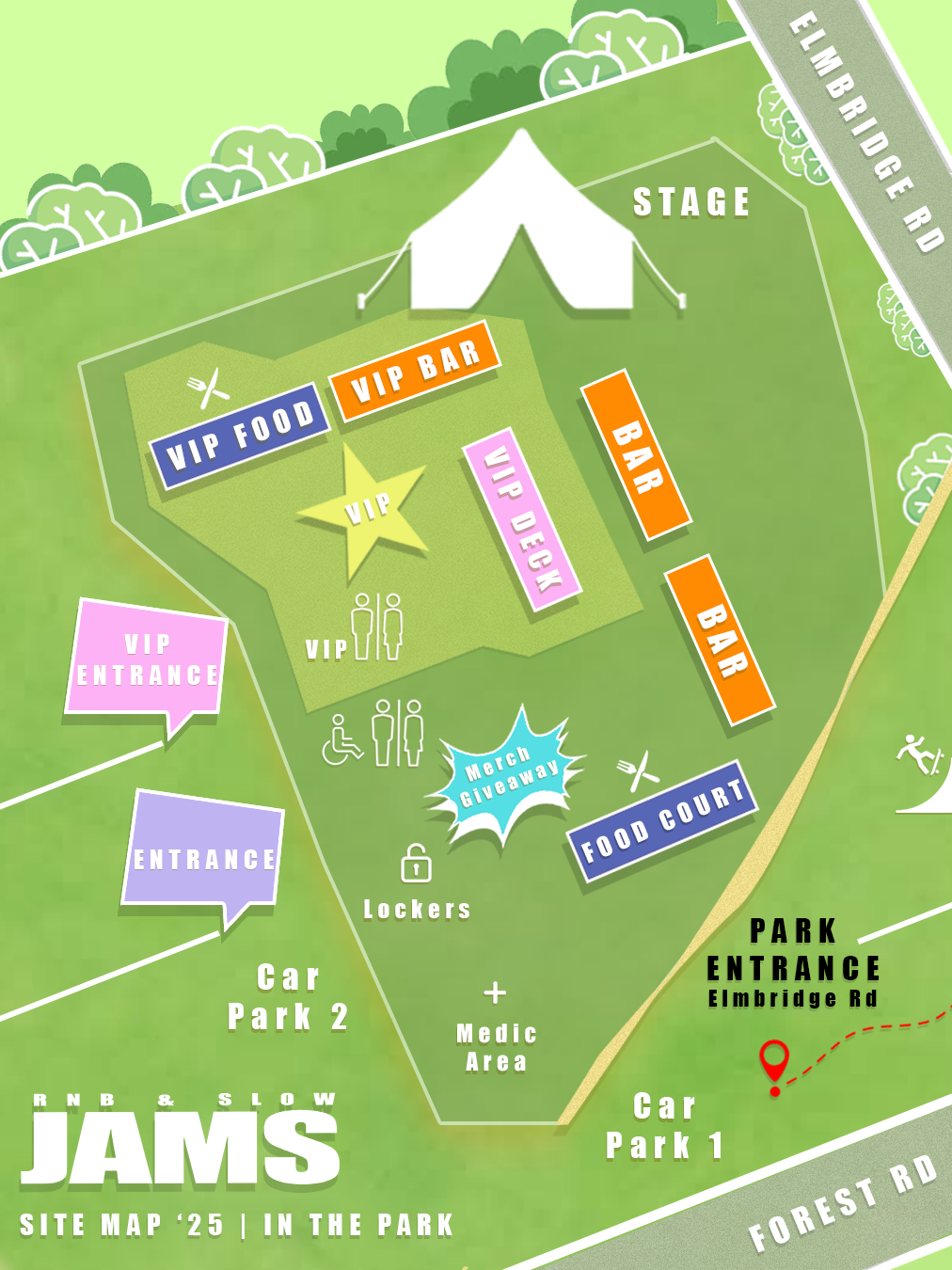 RnB & Slow Jams Site Map