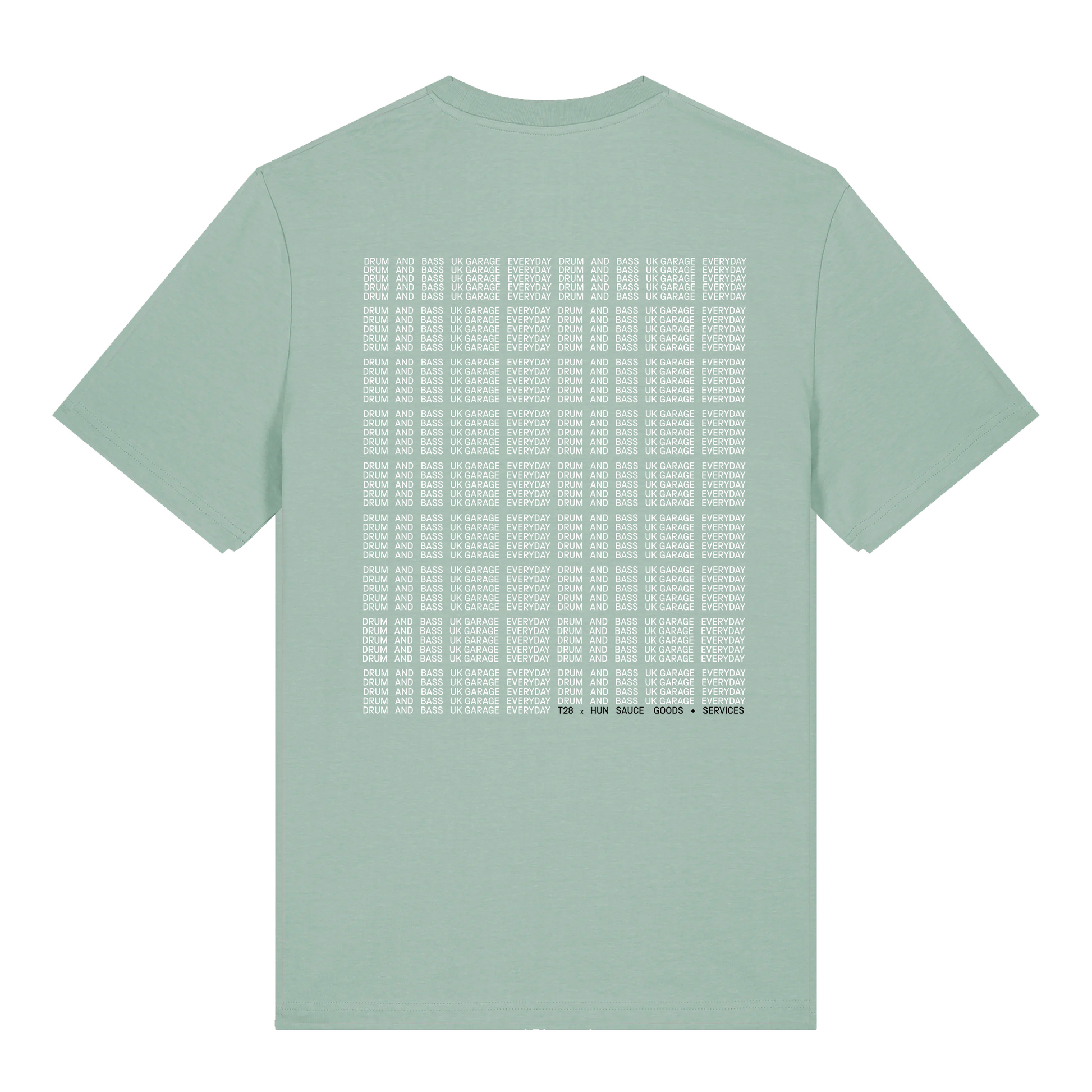I'M NOT A DJ T-Shirt in mint - DnB - for UKG and garage fans - Hun Sauce