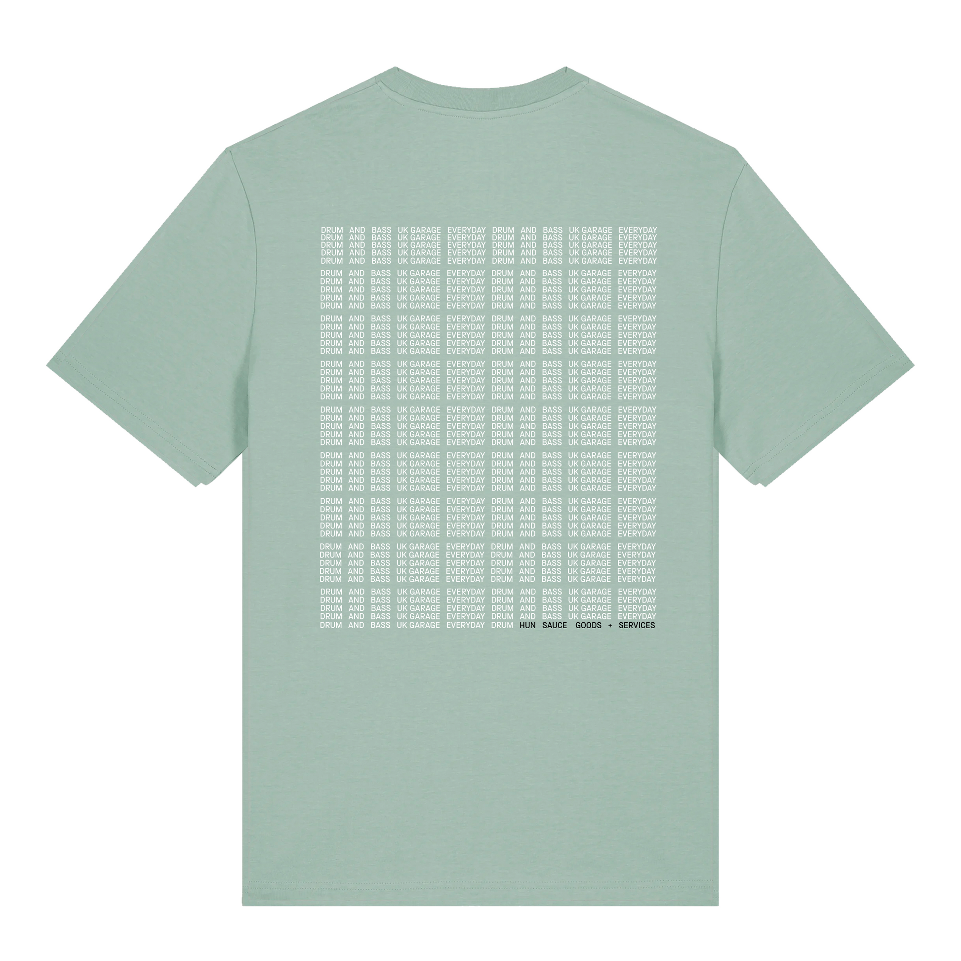 I'M NOT A DJ T-Shirt in mint - DnB - for UKG and garage fans - Hun Sauce