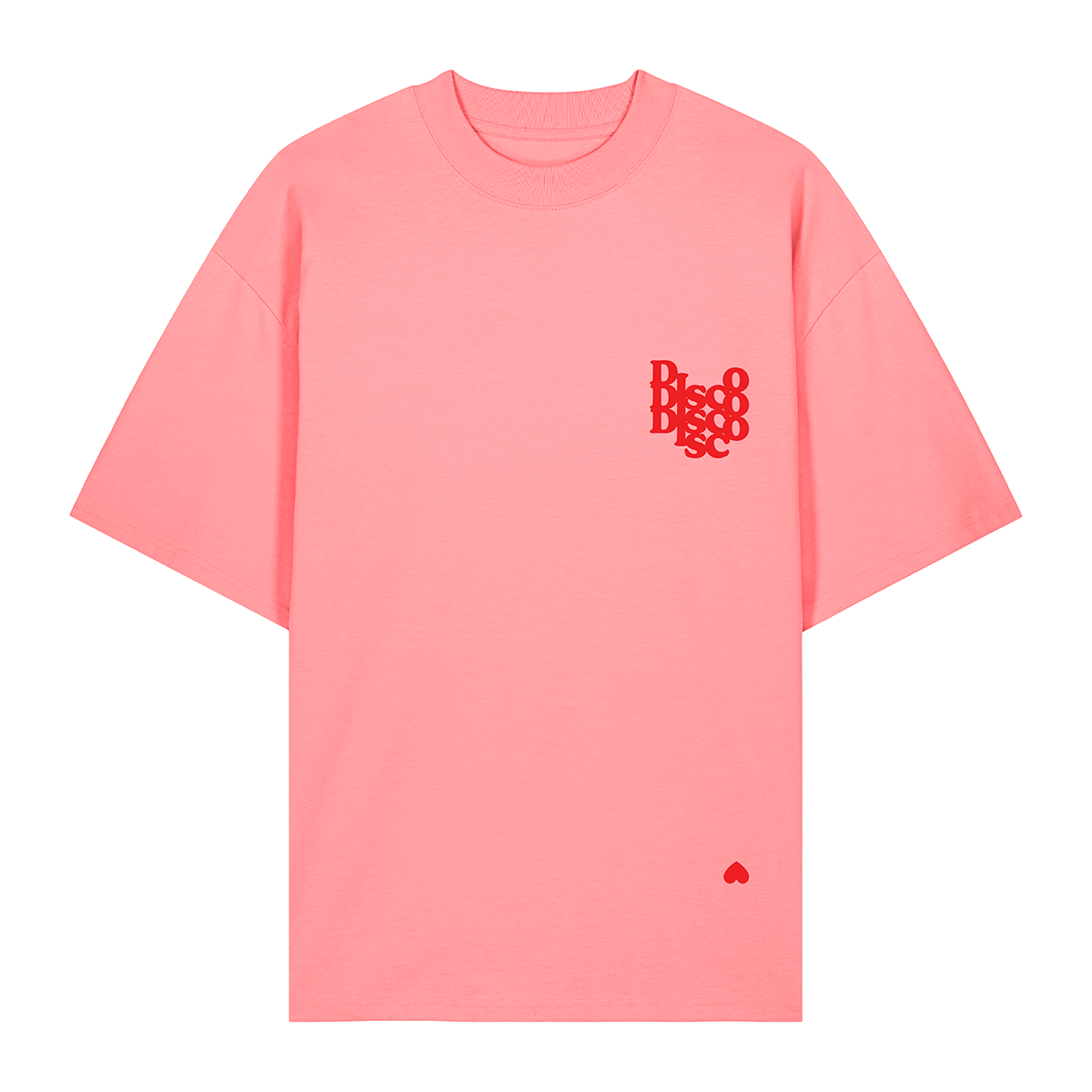 DISCO HEART Heavyweight T-Shirt 2.0