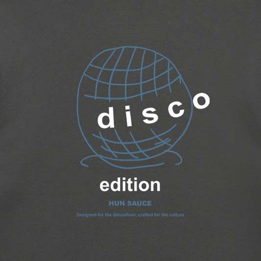 DISCO ED. Heavyweight Sweater, Disco ball Graphic Sweat Streetwear by Hun Sauce