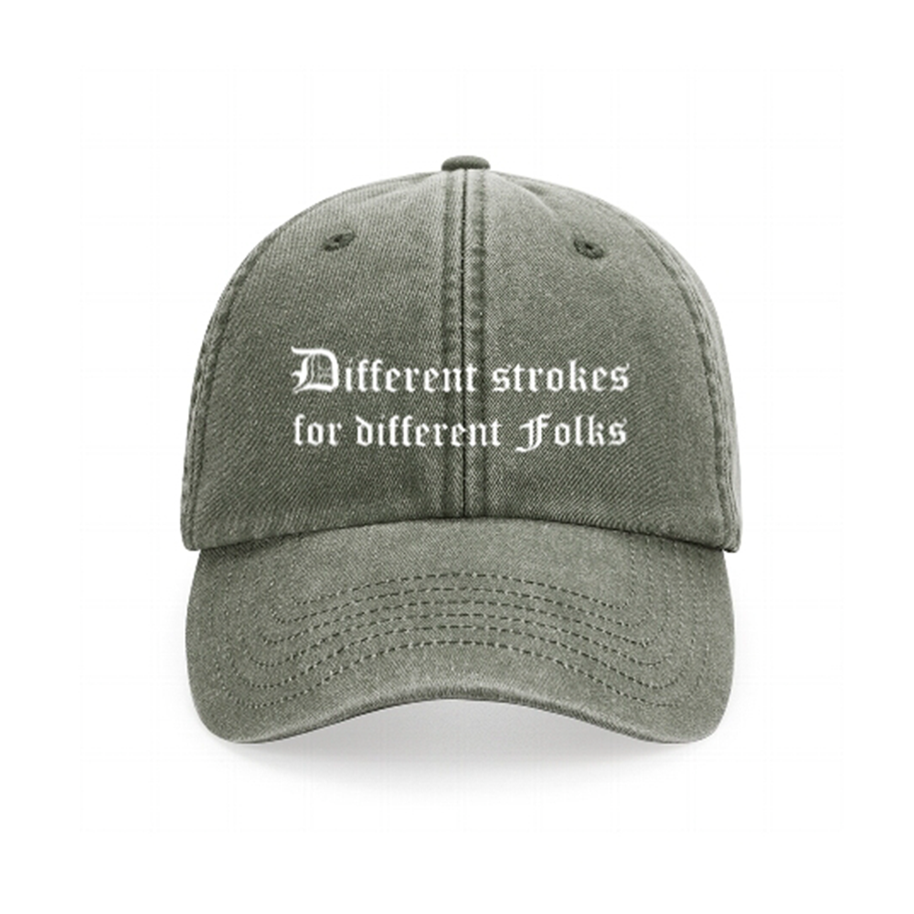 DIFFERENT FOLKS Embroidery Cap - Hun Sauce