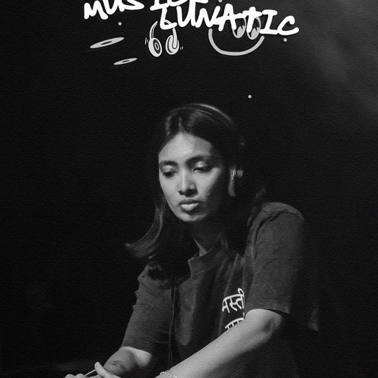 Video of DJ Musiklunatic, playing live at Village Underground, London. Custom DJ Artwork and Merch tee by illustrator and streetwear designer Hun Sauce.
