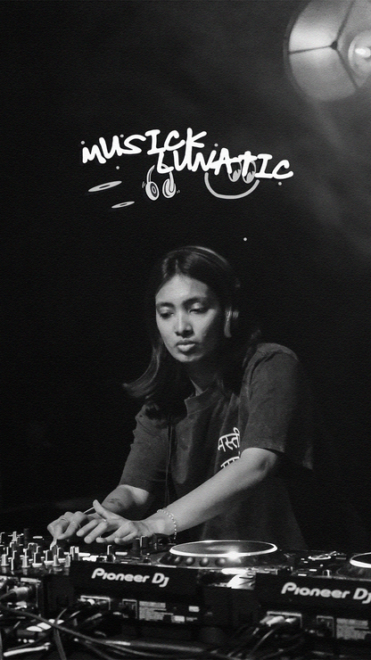Video of DJ Musiklunatic, playing live at Village Underground, London. Custom DJ Artwork and Merch tee by illustrator and streetwear designer Hun Sauce.